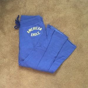 Blue American Eagle Sweatpants